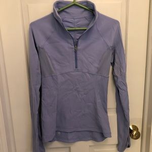 Lululemon light Purple Quarter Zip